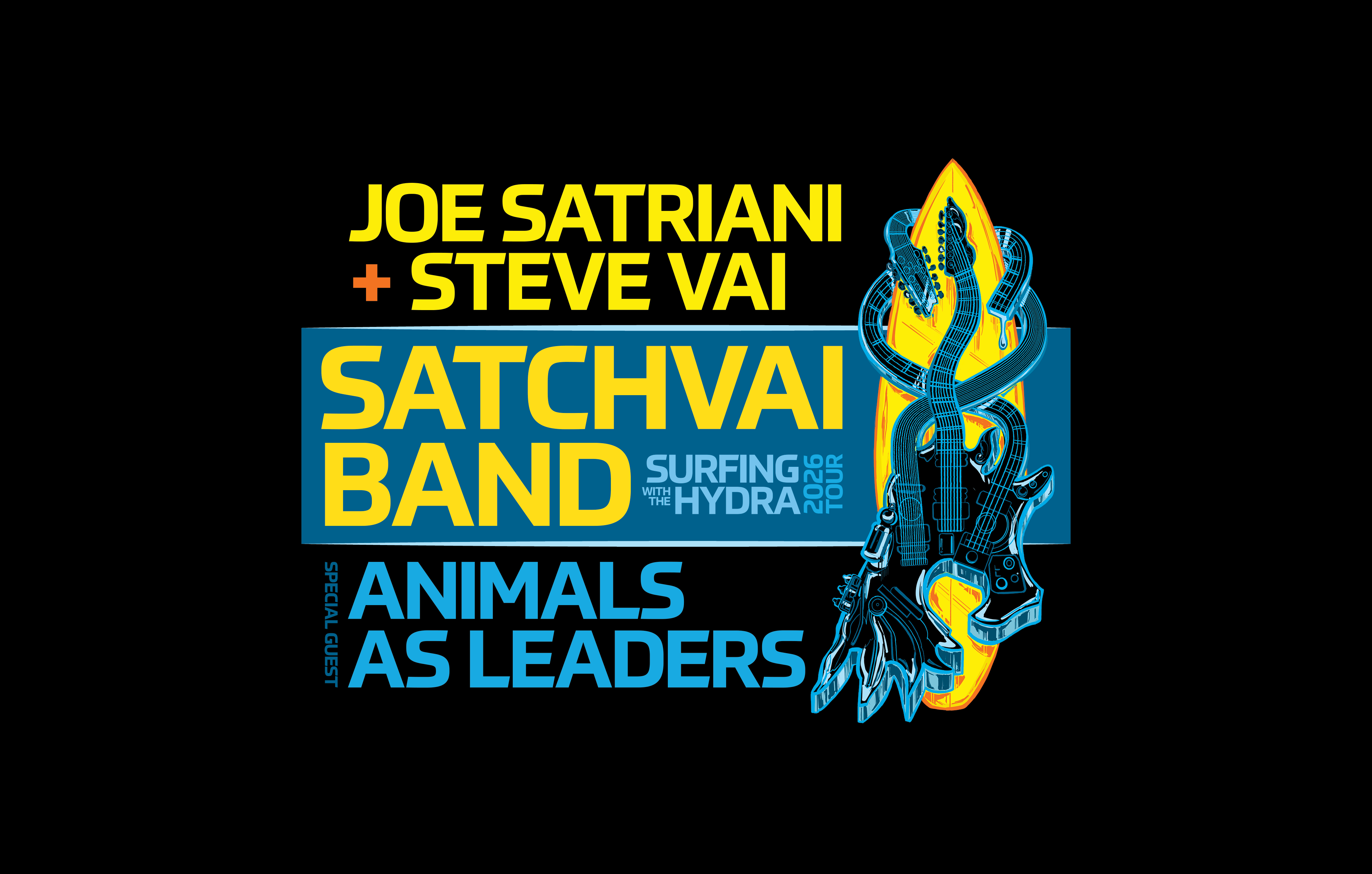 SatchVai Band Ft Joe Satriani & Steve Vai